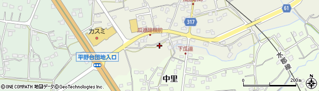 茨城県那珂市瓜連4655周辺の地図