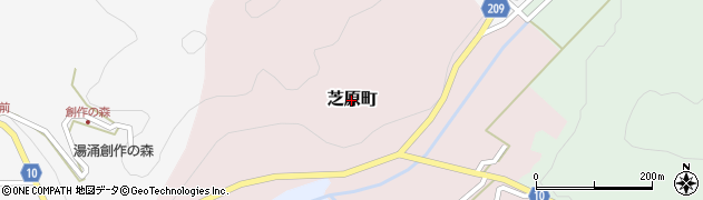 石川県金沢市芝原町周辺の地図