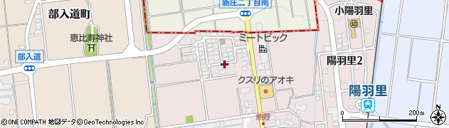 石川県白山市熱野町ニ周辺の地図