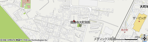 信光石油株式会社大町営業所周辺の地図