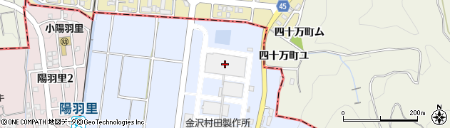 石川県白山市曽谷町（リ）周辺の地図