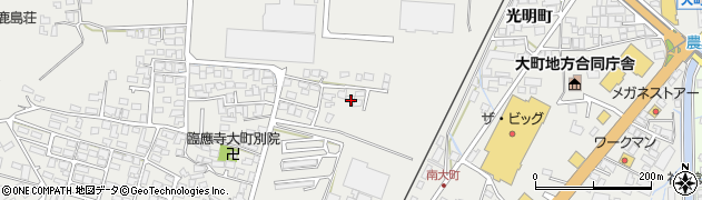 長野県大町市大町6870周辺の地図