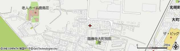 長野県大町市大町6931周辺の地図