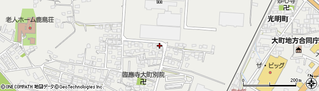 長野県大町市大町6910周辺の地図