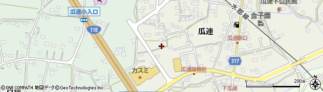 茨城県那珂市瓜連680周辺の地図