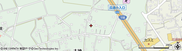 茨城県那珂市古徳周辺の地図