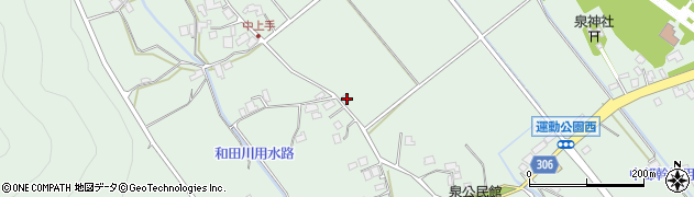 長野県大町市常盤泉5243周辺の地図