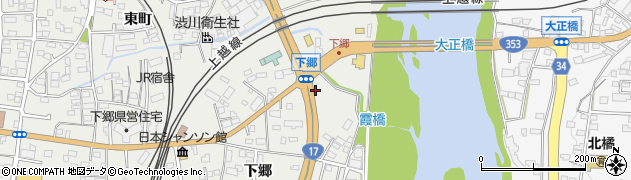 群馬県渋川市渋川下郷1197周辺の地図
