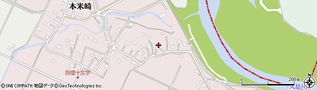 茨城県那珂市本米崎297周辺の地図