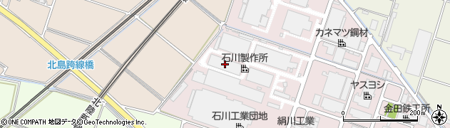 石川製作所本社・工場周辺の地図