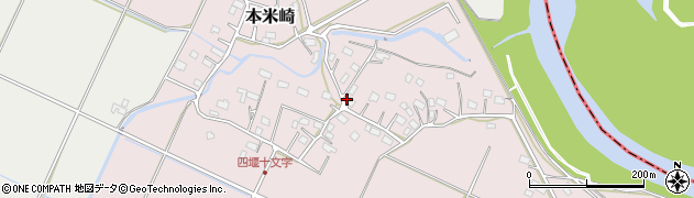 茨城県那珂市本米崎319周辺の地図