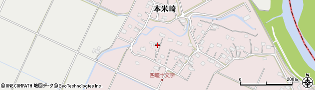 茨城県那珂市本米崎353周辺の地図