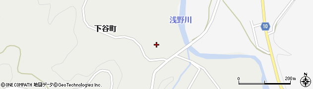 石川県金沢市下谷町（チ）周辺の地図