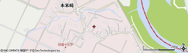 茨城県那珂市本米崎318周辺の地図