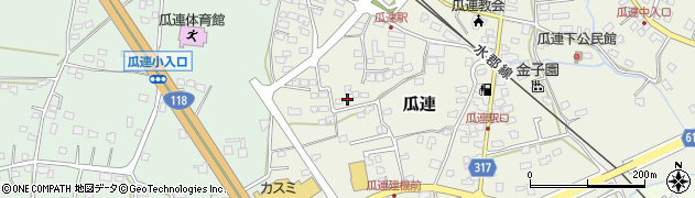 茨城県那珂市瓜連684周辺の地図