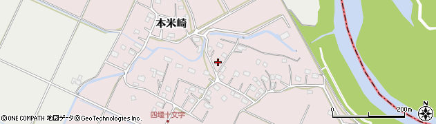 茨城県那珂市本米崎332周辺の地図