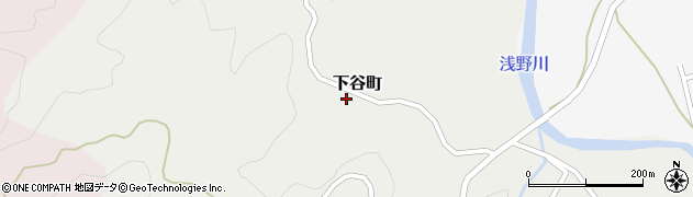 石川県金沢市下谷町（ヨ）周辺の地図
