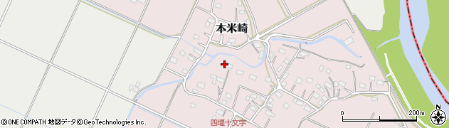 茨城県那珂市本米崎345周辺の地図