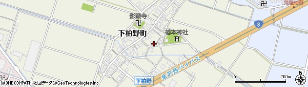 石川県白山市下柏野町112周辺の地図