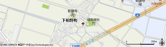 石川県白山市下柏野町110周辺の地図