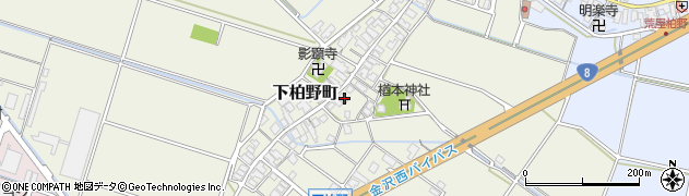 石川県白山市下柏野町106周辺の地図
