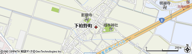 石川県白山市下柏野町107周辺の地図