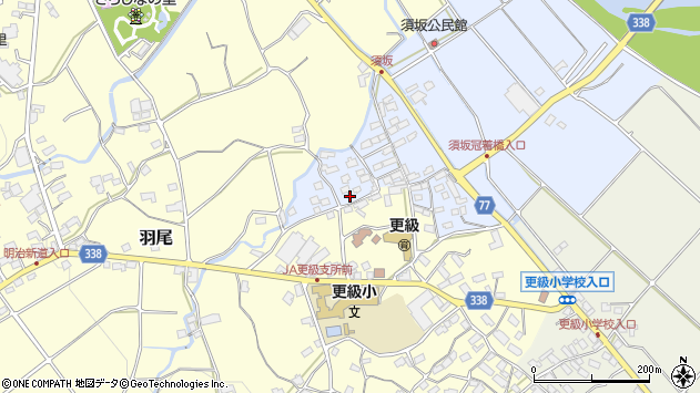 〒389-0811 長野県千曲市須坂の地図