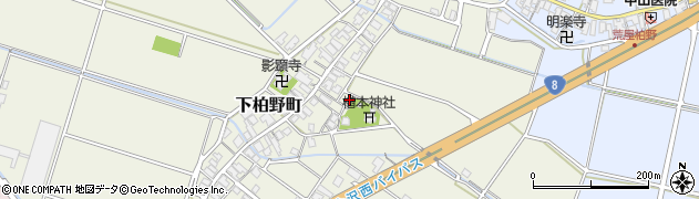 石川県白山市下柏野町3周辺の地図