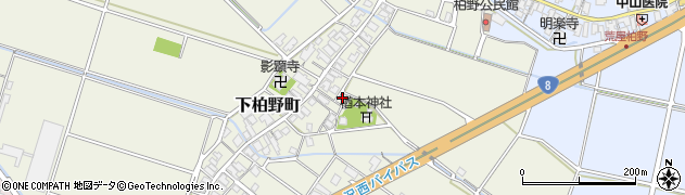 石川県白山市下柏野町10周辺の地図