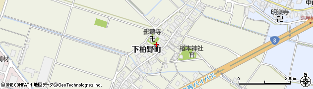 石川県白山市下柏野町62周辺の地図