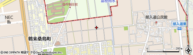 石川県白山市部入道町ヌ周辺の地図