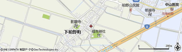 石川県白山市下柏野町13周辺の地図