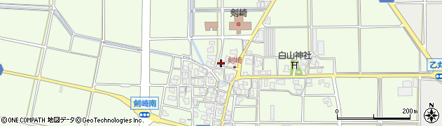 東機工業株式会社白山営業所周辺の地図