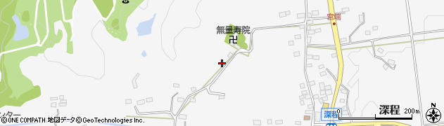 栃木県鹿沼市深程周辺の地図