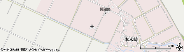茨城県那珂市本米崎2982周辺の地図