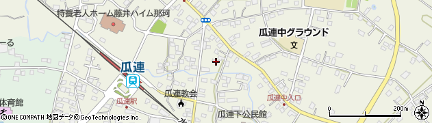 茨城県那珂市瓜連1141-3周辺の地図