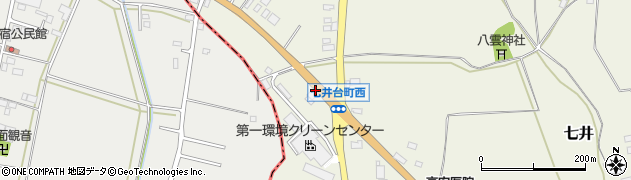 芳賀衛生組合前周辺の地図