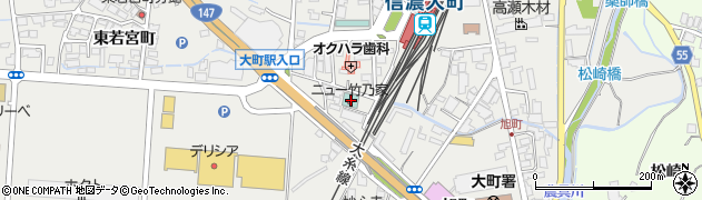 長野県大町市大町3059周辺の地図