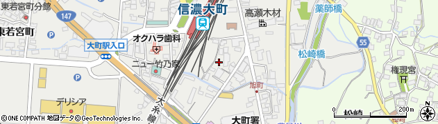 長野県大町市大町2918周辺の地図