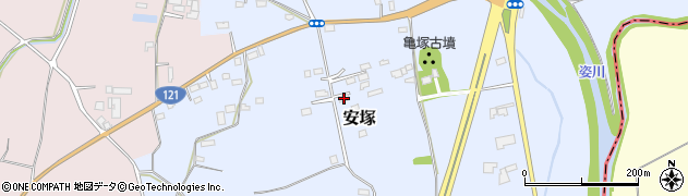 栃木県下都賀郡壬生町安塚2381周辺の地図