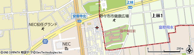 石川県白山市安養寺町ト66周辺の地図