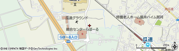 茨城県那珂市瓜連374周辺の地図