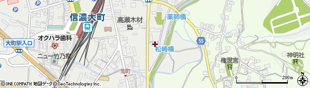 長野県大町市大町2835周辺の地図