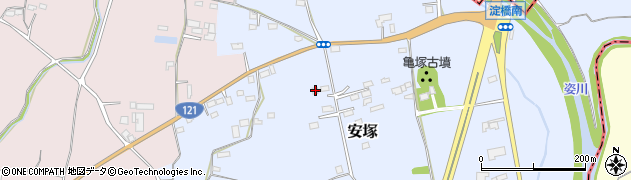栃木県下都賀郡壬生町安塚2399周辺の地図