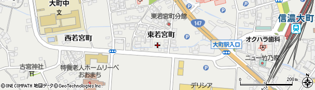 長野県大町市大町3417周辺の地図