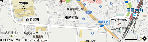 長野県大町市大町3416周辺の地図