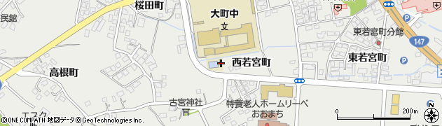 長野県大町市大町3752周辺の地図