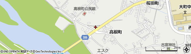 長野県大町市大町高根町7136周辺の地図