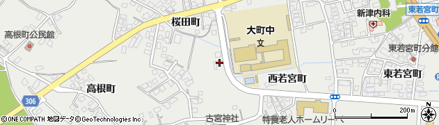 長野県大町市大町3769周辺の地図