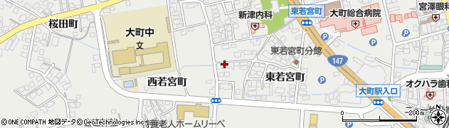 長野県大町市大町3659周辺の地図